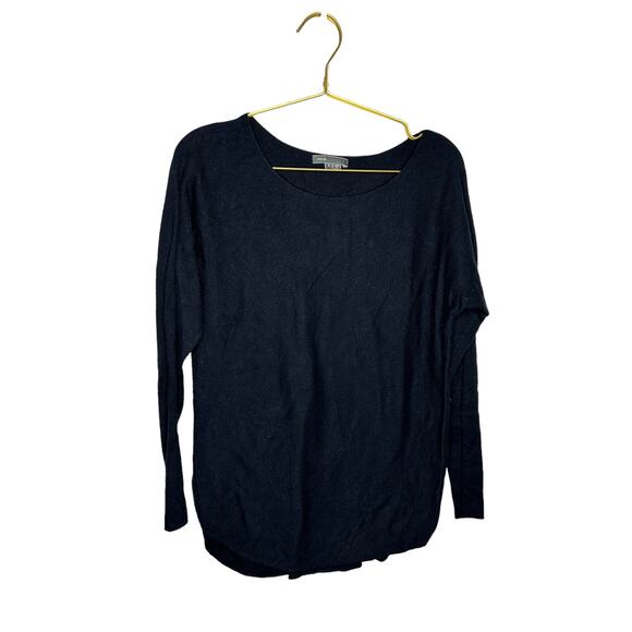 Vince Women's Black Pullover Tunic Sweater VX01874686 Scooped Neck Small - Picture 1 of 2